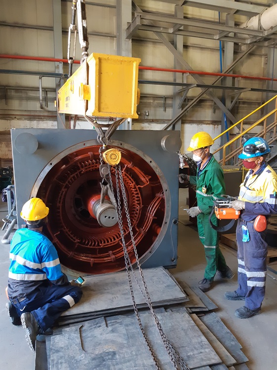  Motor Assembly Works in Progress